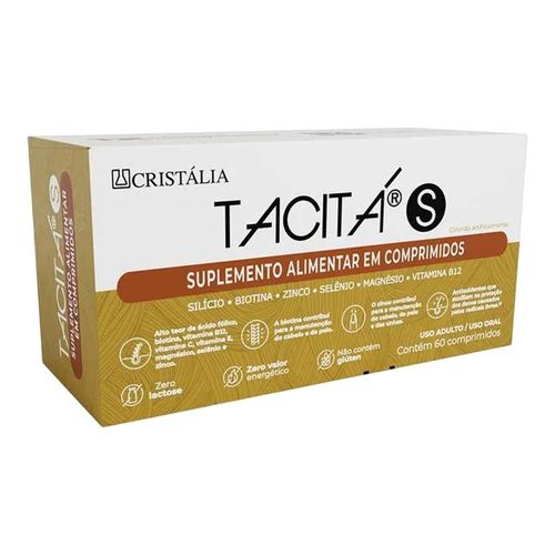 Tacitá S Suplemento Alimentar 60 Comprimidos