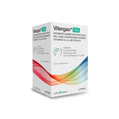 Vitergan COG Com 60 Cápsulas Vitergan COG Com 60 Cápsulas