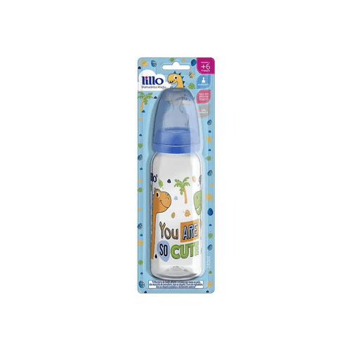 Mamadeira Magia Orto SIL 240ml Azul Mamadeira Magia Orto SIL 240ml Azul
