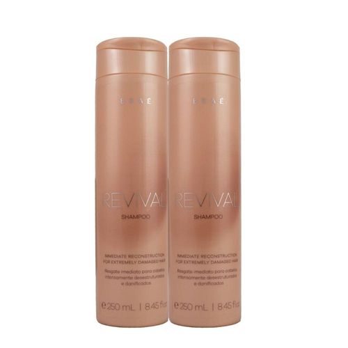 Kit Braé Revival 2 Shampoo Reconstrutor 250 ml Kit Braé Revival 2 Shampoo Reconstrutor 250 ml