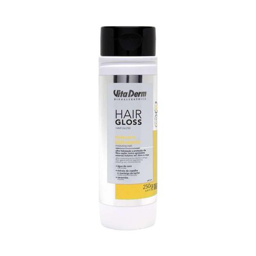 Máscara Vita Derm Hair Gloss 250 g