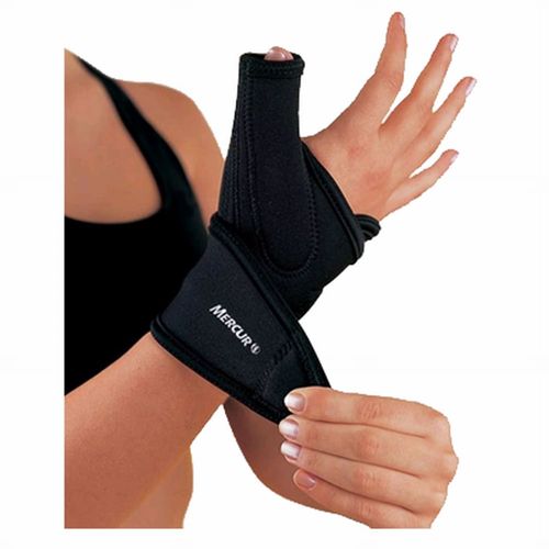 Munhequeira Com Polegar Em Neoprene Ajustável Munhequeira Com Polegar Em Neoprene Ajustável