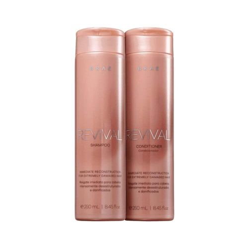 Kit Braé Revival Shampoo 250 ml + Condicionador 250 ml