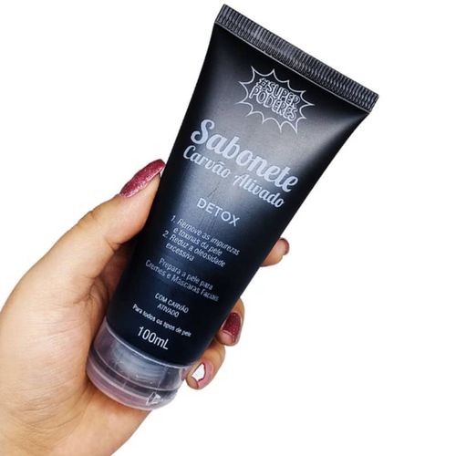 Sabonete Super Poderes 100ml Carvão Ativado Sabonete Super Poderes 100ml Carvão Ativado