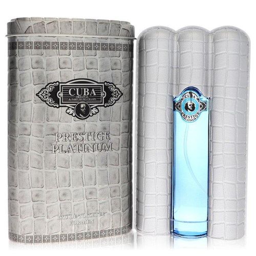 Col. Masculina Cuba Prestige Platinum Fragluxe 90 ML Eau De Toilette Col. Masculina Cuba Prestige Platinum Fragluxe 90 ML Eau De