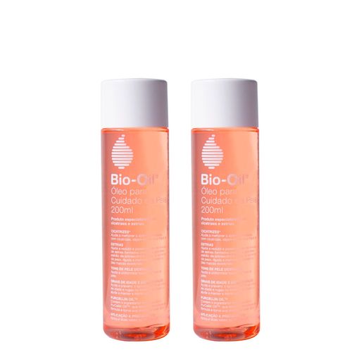 Kit Bio-Oil - 2 Unidades Óleo Corporal Hidratante 200ml Kit
