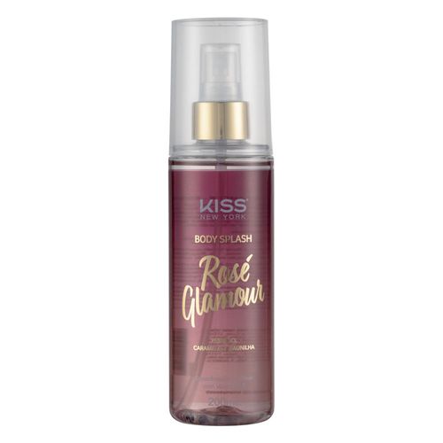 Body Splash Rosé Glamour - Kiss New York Rose Glamour
