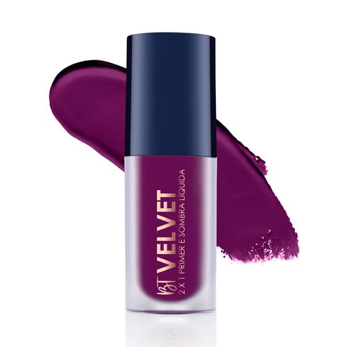 Sombra Liquida e Primer BT Velvet - Bruna Tavares Roxo Grape Roxo