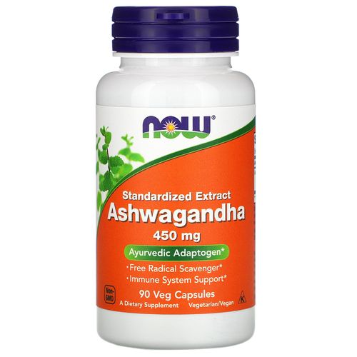 Ashwagandha 450mg 90 Cápsulas NOW Foods