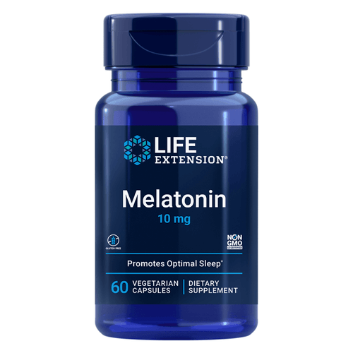 Melatonina 10mg 60 Cápsulas Life Extension