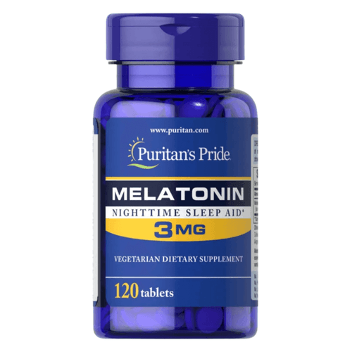 Melatonina 3mg 120 Tabletes Puritan's Pride Melatonina 3mg 120 Tabletes Puritan's Pride
