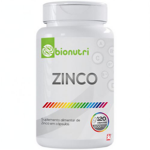 ZINCO CONCENTRADO 29,59MG 1 AO DIA 120 CÁPSULAS - BIONUTRI ZINCO CONCENTRADO 29,59MG 1 AO DIA 120 CÁPSULAS - BIONUTRI