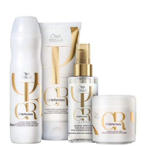 Kit Wella Oil Reflections Completo Light Pequeno