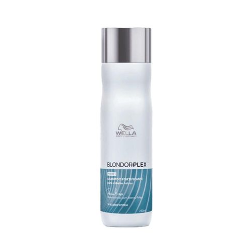 Shampoo Wella BlondorPlex Reconstrução Cabelos Loiros 250 ml