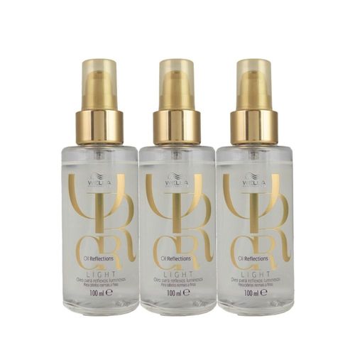 Kit Wella Oil Reflections Light 3 Oleo 100 ml