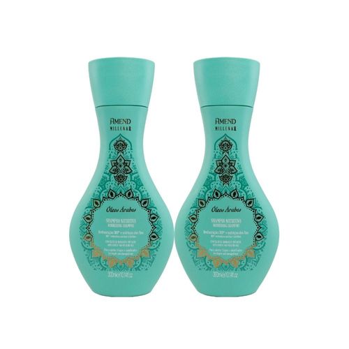Kit 2 Shampoo Amend Oleos Amend Arabes Hidratação 300 ml