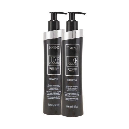 Kit 2 Shampoo Amend Luxe Creations Hidratação