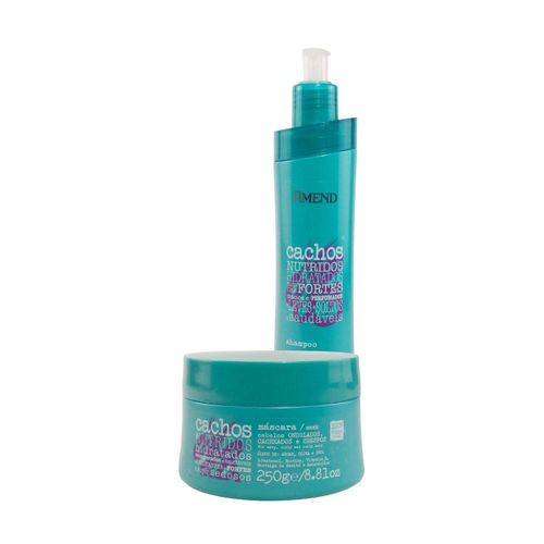 Kit Shampoo Mascara Amend Cachos Nutridos 250 ml
