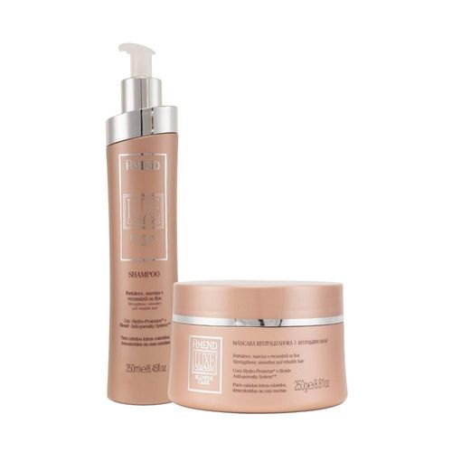 Kit Shampoo Mascara Amend Luxe Creations Blonde Care