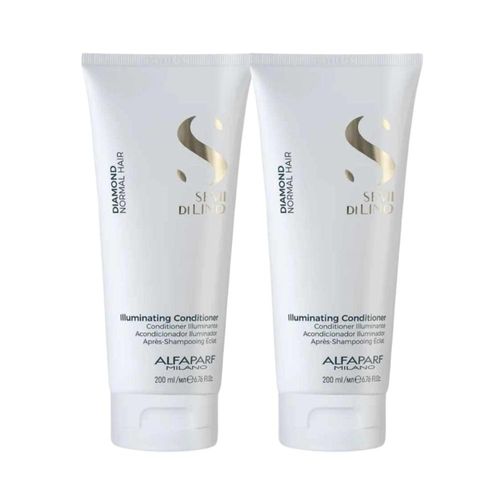 Kit Alfaparf Semi Di Lino Diamond 2 Condicionador 200 ml