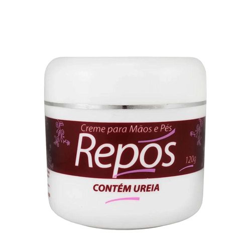 Creme Para Mãos E Pés Com Ureia Repos 120g Creme Para Mãos E Pés Com Ureia Repos 120g