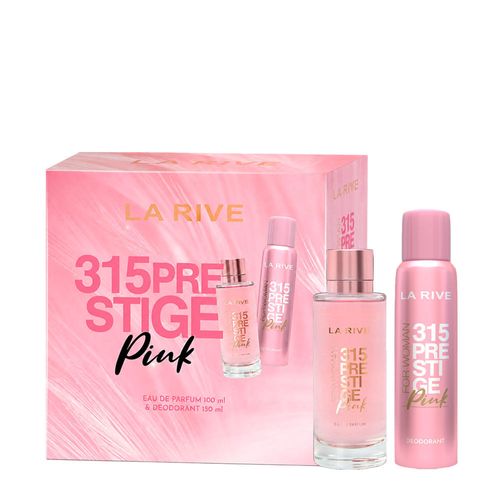 Kit La Rive 315 Prestige Pink Feminino - Eau de Parfum 100ml + Desodorante 150ml Kit