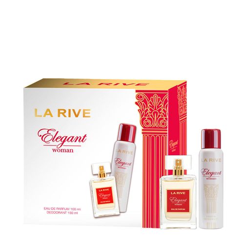 Kit La Rive Elegant Woman Feminino - Eau de Parfum 100ml + Desodorante 150ml Kit