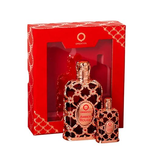 Kit Orientica Luxury Collection Amber Rouge Unissex - Edp 30ml + 7,5ml NULO