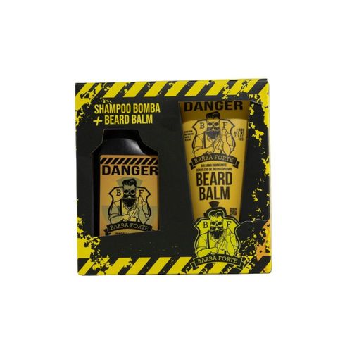 Barba Forte Danger Combo Shampoo 90 ml + Balm 60 g Barba Forte Danger Combo Shampoo 90 ml + Balm 60 g
