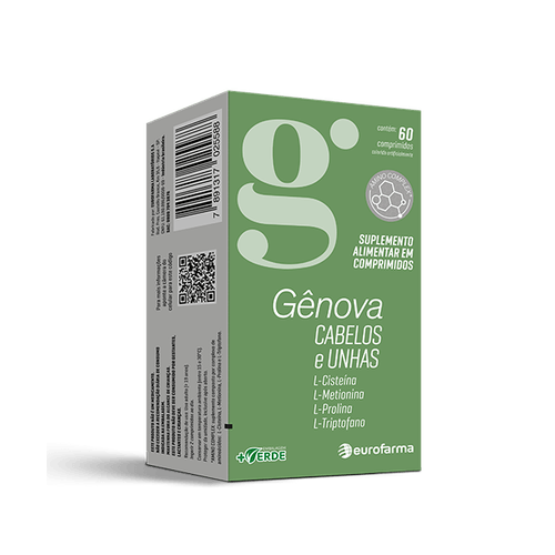 Genova Cabelos E Unhas 60 Comprimidos Eurofarma