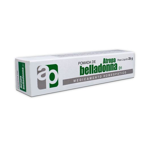 Pomada De Atropa Belladonna 25g Almeida Prado