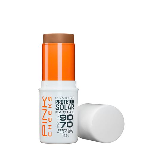 Protetor Solar Facial com Cor Pink Cheeks Pink Stick FPS 90 FPUVA 70 42Km Rio 15,5g 42Km Rio Protetor Solar Facial com Cor Pink Cheeks Pink Stick FPS 90 FPUVA 70 42Km Rio 15,5g 42Km Rio