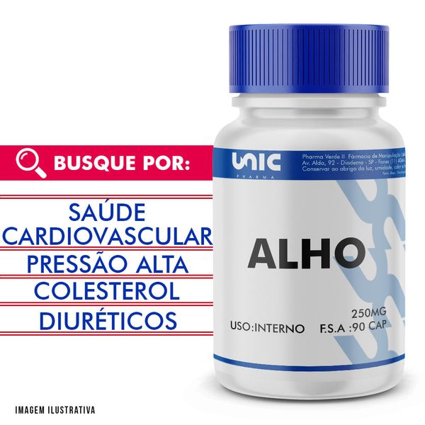 Alho 250mg - 90 Cápsulas 90 Cápsulas