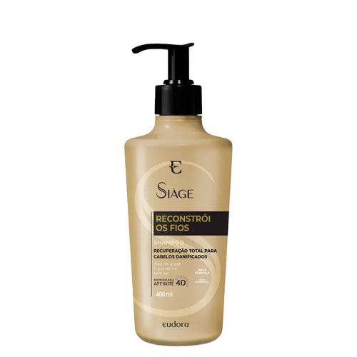 Shampoo Eudora Siàge Reconstrói os Fios 400 ml 400 ml
