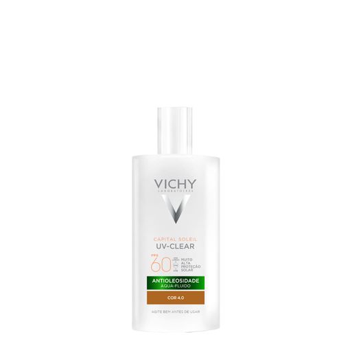 Protetor Solar Facial Vichy Antioleosidade FPS 60 Cor 4.0 40g 4.0