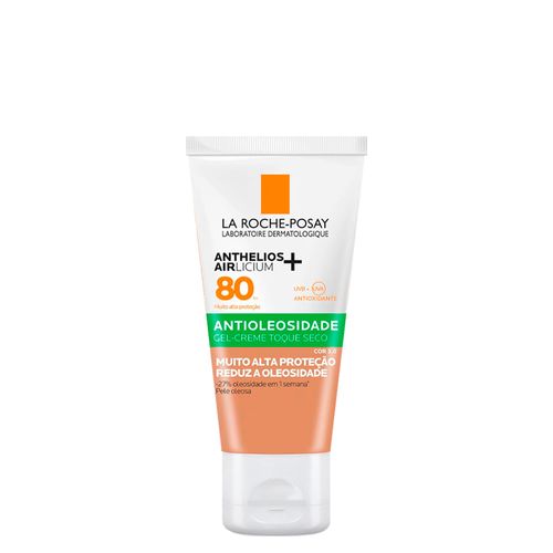Protetor Solar Facial Antioleosidade La Roche-Posay Anthelios Airlicium FPS 80 2.0 40g 2.0