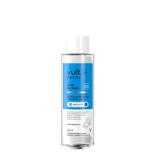 Água Micelar Vult com 200ml 200 ml