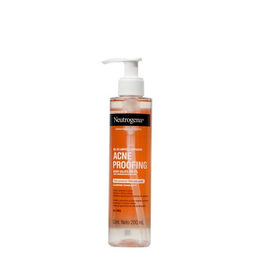 Gel de Limpeza Neutrogena Acne Proofing Pele Acneica 200ml 200ml