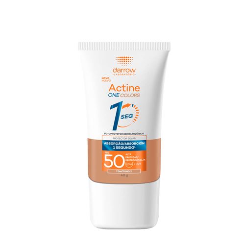 Protetor Solar Darrow Actine One FPS 50 Médio 40g Médio