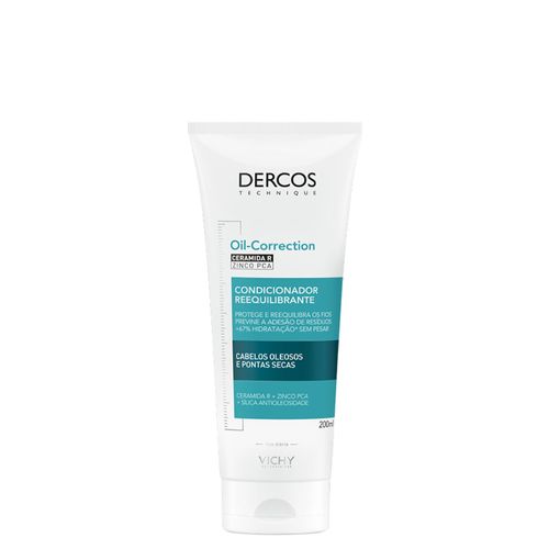 Condicionador Vichy Dercos Oil-Correction Reequilibrante 200ml 200 ml