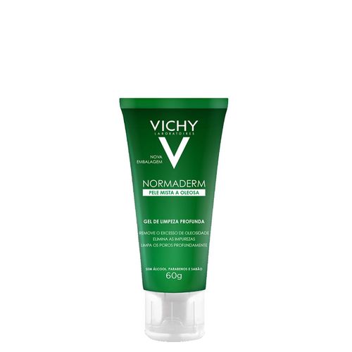 Gel Facial de Limpeza Profunda Vichy Normaderm 60g 60 g