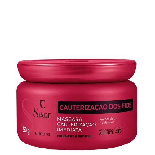 Máscara de Cauterização Eudora Siàge Cauterização Dos Fios 4D 250g 250 g