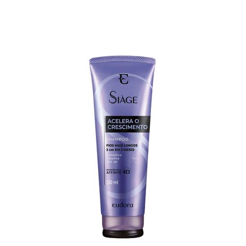 Shampoo Eudora Siàge Acelera Crescimento 250ml 250 ml