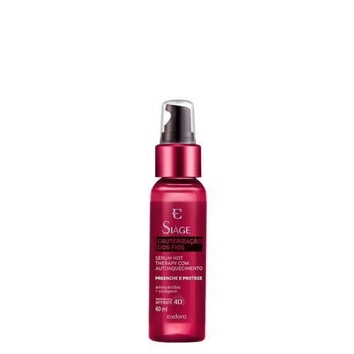 Sérum Eudora Siàge Hot Therapy Cauterização Dos Fios 60ml 60 ml