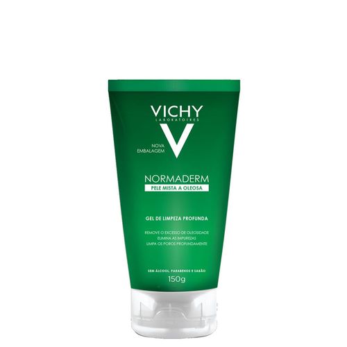 Gel Facial de Limpeza Profunda Antioleosidade Vichy Normaderm 150g 150g
