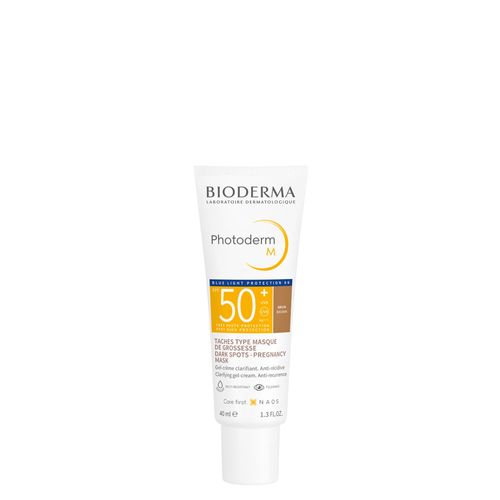 Protetor Solar Facial Matte Fps 50+ Bioderma Photoderm M Brun 40ml Brun