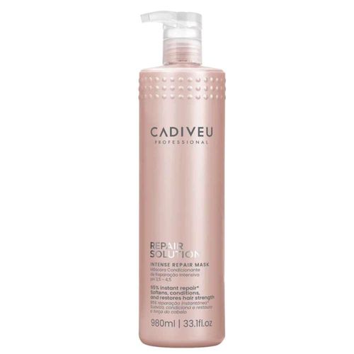 Máscara Cadiveu Repair Solution Reparadora 980 ml