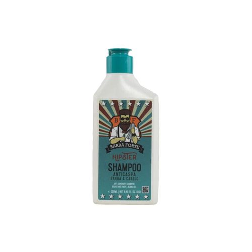 Barba Forte Hipster Shampoo Anticaspa Limpeza 250 ml
