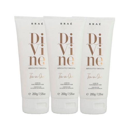 Kit Braé Divine Ten in One 10 in 1 3 Leave-in 200 g