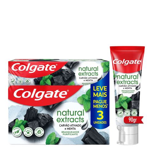 Creme-Dental-Colgate-Natural-Extracts-Carvao-Ativado-e-Menta-3-x-90g---801046